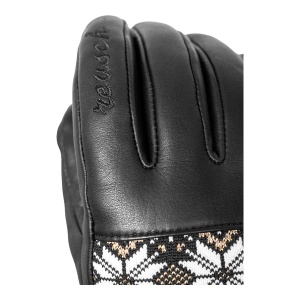 Manusi Schi Femei Reusch Charlize R-Tex XT Black-White-Gold - Img 2