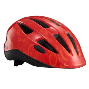 Merida - casca ciclism pentru copii Power helmet - rosu model portocaliu - Img 2