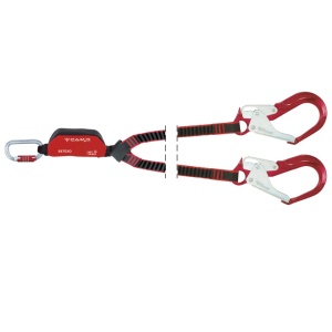 Mijloc de legătură elastic în Y cu absorbitor de șoc Retexo Rewind 7050205 CAMP