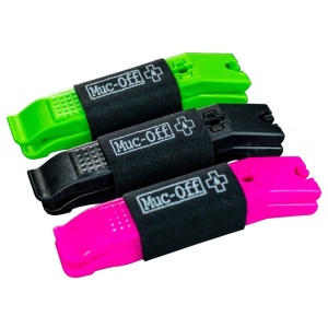 Muc-Off - set doua leviere reparatii bicicleta Rim Stix Tyre Levers - roz - Img 5