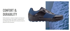 Northwave Corsair 2 - pantofi pentru ciclism MTB All Terrain - verde inchis padure negru - Img 6