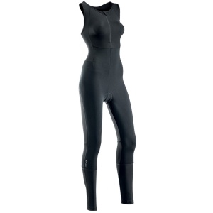 Northwave - pantaloni ciclism lungi cu bretele, iarna sau vreme rece pentru femei Fast Polar women Bibtights - negru