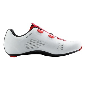 Northwave - pantofi ciclism sosea - Revolution - White | Red Fluo - Img 2