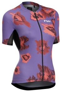 Northwave - tricou ciclism maneca scurta - Force EVO Woman Jersey Short Sleeve - Dark Purple | Radiant Red