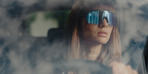 Ochelari de schi electro fotocromatici React Swiss SIGHT - lentila Ruby si rama neagra - Img 37