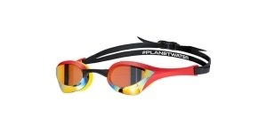 Ochelari inot Arena Cobra Ultra Swipe Mirror - auriu-rosu