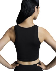 On - bustiera - Studio Cut-Out Crop W - Black - Img 5