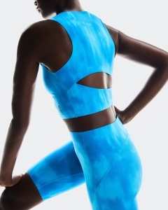 On - bustiera - Studio Open Back Crop - Blue - L - Img 5