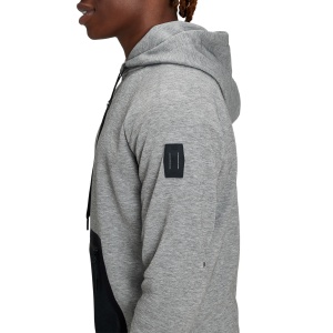On Cloud - hanorac sport pentru barbati On new Hoodie - gri deschis negru - Img 8