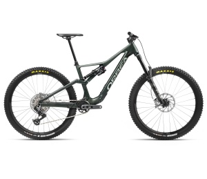 Orbea RALLON M11 AXS Forest Green - Blue Stone (Gloss) - bicicletă MTB Enduro full suspension