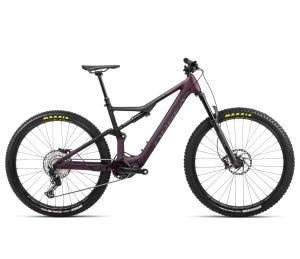 Orbea RISE H30 Metallic Mulberry-Black - bicicletă electrică eMTB Trail