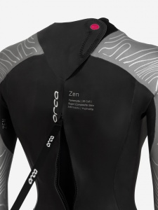 Orca - costum neopren pentru femei Freedive Zen 1 P wetsuit - negru gri alb - Img 4