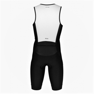 Orca - costum triathlon pentru barbati fara maneci Athlex race SL triSuit - negru alb - Img 2