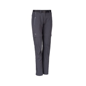 Pantaloni Femei Ternua Torman Zip-Off Pt W Whales Grey