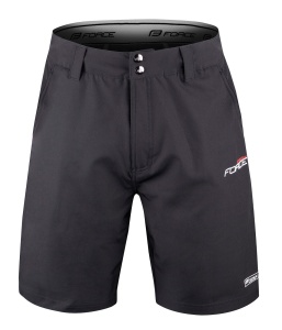 Pantaloni Force Blade MTB cu sub-pantaloni cu bazon Negru 3XL