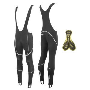 Pantaloni Force Z70 cu bretele si bazon negri - Img 2