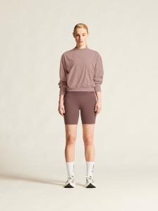 Pantaloni scurți alergare Craft Essence Short Tights 3 damă - mov
