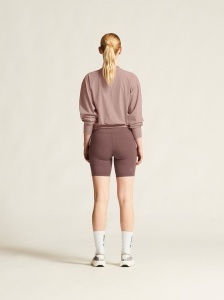 Pantaloni scurți alergare Craft Essence Short Tights 3 damă - mov - Img 4