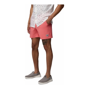 Pantaloni Scurti Barbati Columbia PFG Terminal Roamer™ Stretch Red - Img 6