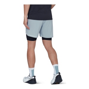 Pantaloni Scurti Barbati Mammut Aenergy TR 2 in 1 Blue - Img 3