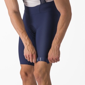 Pantaloni scurti cu bretele Castelli Espresso Indigo M - Img 3