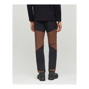 Pantaloni Softshell Barbati Mammut Zinal Guide So Hybrid Soil-Black - Img 3