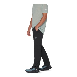 Pantaloni Zip-Off Barbati Mammut Runbold IV Zip Off Black - Img 4