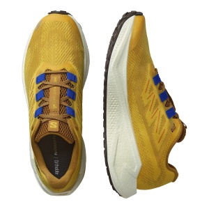 Pantofi Alergare Barbati Salomon Aero Blaze 3 Grvl Spicy Mustard/Vanilla Ice/Nautical - Img 5
