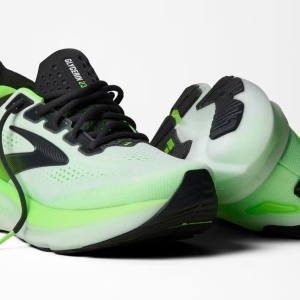Pantofi alergare Brooks Glycerin 23 - verde | amortizare premium - Img 2
