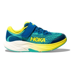 Pantofi Alergare Copii Hoka Rincon 4 Little Electric Aqua / Neon Hoka Citrus