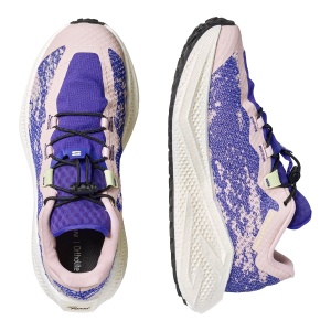 Pantofi Alergare Femei Salomon Aero Glide 4 Grvl Shadow Gray/Deep Blue/Butterfly - Img 6