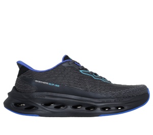 Pantofi alergare Skechers Hands Free Slip-Ins Max Cushioning Glide-Step Sapphire bărbați - negru albastru