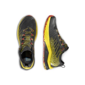 Pantofi Alergare Trail Barbati La Sportiva Jackal II Black/Yellow - Img 3