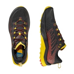 Pantofi Barbati La Sportiva Jackal II GTX Black-Yellow - Img 4