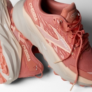 Pantofi trail Brooks Cascadia 19 W - roz | alergare munte - Img 2