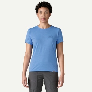 Patagonia - tricou - W Capilene Cool Daily Graphic - Albastru - Img 2