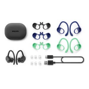 Philips Casti audio Sport seria 7000 in-aer TAA7306BK/00 Bluetooth cu senzor puls, curatare UV, protectie IP57 apa si praf autonomie 24 ore - Img 25