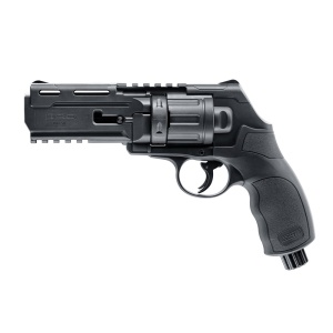 Pistol paintball cu bile de cauciuc/creta/vopsea Umarex Walther T4E HDR 50, cal. .50 – black, 7.5 jouli