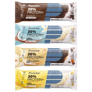 Powerbar - baton proteic Protein+ 30%, aroma vanilie Caramel bucatele crocante Crisp - 55g - Img 3