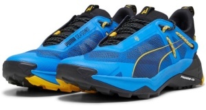 Puma - pantofi alergare pentru barbati - Explore Nitro - Albastru - Galben - Img 2
