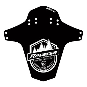 Reverse - Aparatoare noroi bicicleta Supporting Riders - negru alb