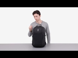 Rucsac urban cu compartiment laptop, Thule, EnRoute, 26L, Black - Img 6