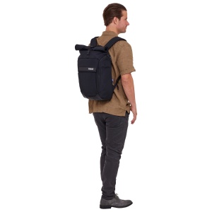 Rucsac urban cu compartiment laptop, Thule, Paramount, 24L, Black - Img 3