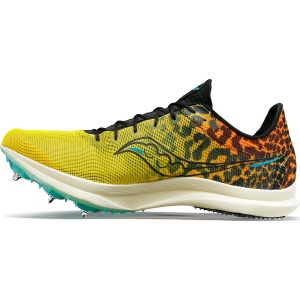 Saucony - pantofi alergare pentru barbati - Endorphin Cheetah - Galben Negru black I vizi - Img 2