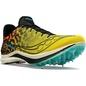 Saucony - pantofi alergare pentru barbati - Endorphin Cheetah - Galben Negru black I vizi - Img 5