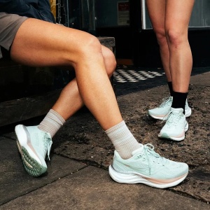 Saucony - pantofi alergare - Ride 19 Wide W - White | Silk - 37.5 - Img 14