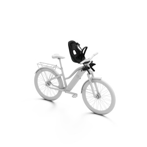 Scaun pentru copii, cu montare pe bicicleta in fata - Thule Yepp Nexxt 2 Mini Front mounted, Midnight Black - Img 6