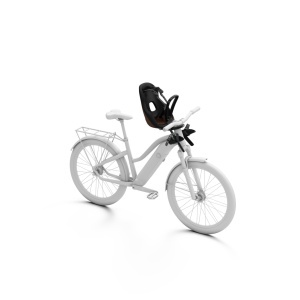 Scaun pentru copii, cu montare pe bicicleta in fata - Thule Yepp Nexxt 2 Mini Front mounted, Chocolate - Img 6