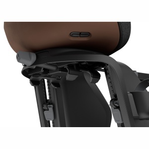 Scaun pentru copii, cu montare pe bicicleta in spate - Thule Yepp Nexxt 2 Maxi Rack mounted,Chocolate Brown - Img 5