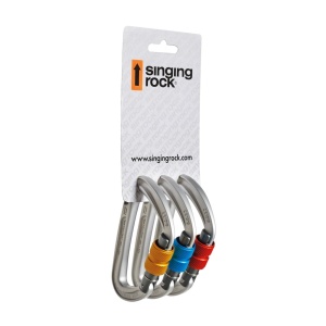 Set 3 carabiniere Singing Rock Colt Screw